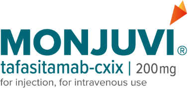 MONJUVI® (tafasitamab-cxix) logo.